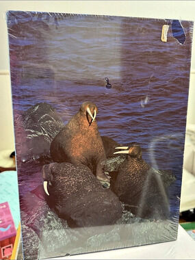 Walrus Call of the Wild 1000 Piece Jigsaw Puzzle 1986